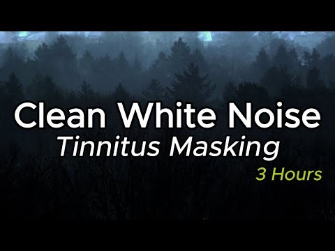 (NO ADS) Clean White Noise – 3 Hours of Tinnitus Relief & Masking | Pure Sound Therapy