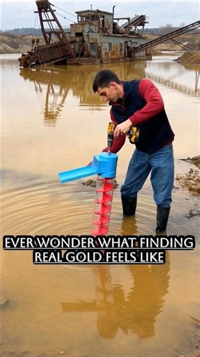 “DIY Gold Mining Machine That Finds REAL Gold Fast 😱 (Beginner Friendly)” #shorts
