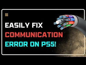 Fix Error NW-102307-3 on PS5 | Fix Communication Error on PS5 | PS5 DNS Server Issue - Easy Fixes!