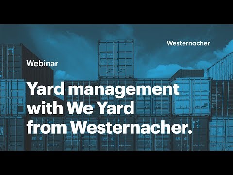 Master yard management with We Yard from Westernacher.