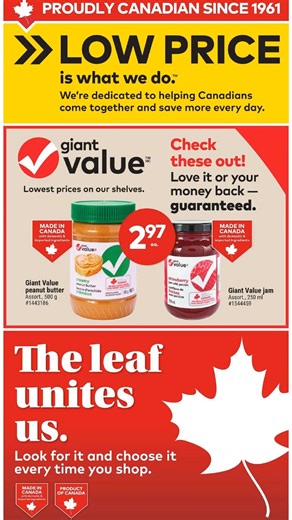  NEW Giant Tiger catalogue on Flyerbox ✨ Offers valid: Oct 15, 2025 - Oct 21, 2025 ️ Have you seen it yet? Don't miss out on amazing deals! ️ Flyerbox has the latest flyers from your favorite supermarkets! ✨ Tag your friends in the comments and spread the word by sharing this post!  #flyers #deals #discounts #offers #gianttiger | Flyerbox.ca | Facebook