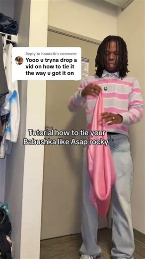 How to style a babushka like ASAP Rocky