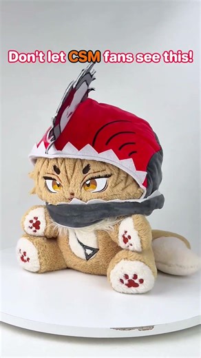 Don’t let csm fans see this!#anime #csm #reze #denji #plushshop