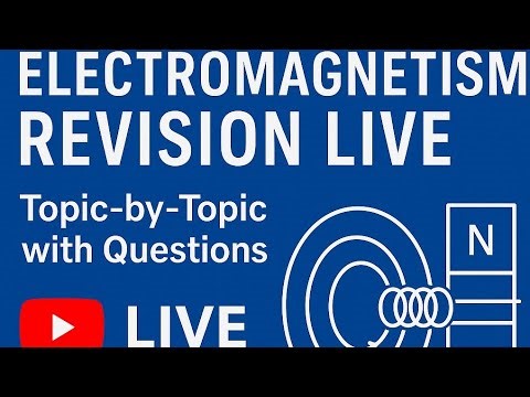 Electrostatics Explained | Coulomb’s Law, Electric Field, Flux & Gauss’s Law | Physics Live Class