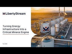 LibertyStream Infrastructure Partners Inc. (OTCQB: VLTLF | TSXV: LIB): Virtual Investor Conferences