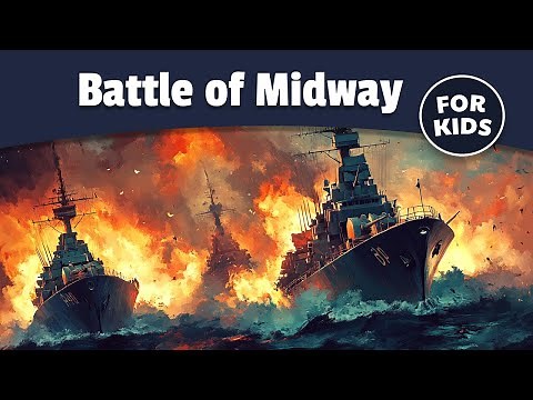 Battle of Midway for Kids | World War II | History Made Easy