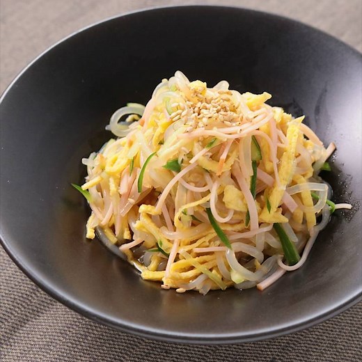 白滝で涼拌三絲 作り方・レシピ | クラシル