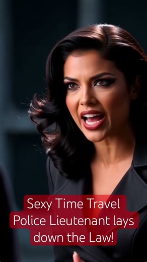 Sexy Time Travel Police Lieutenant lays down the Law!