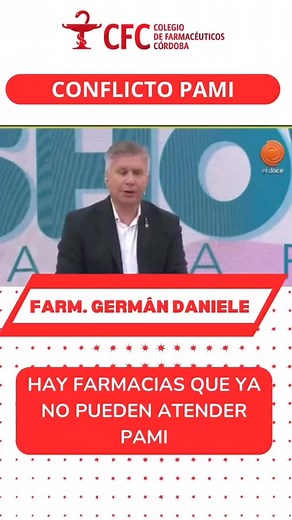 Conflicto PAMI - Las farmacias ya no pueden financiar al estado | Germán Daniele