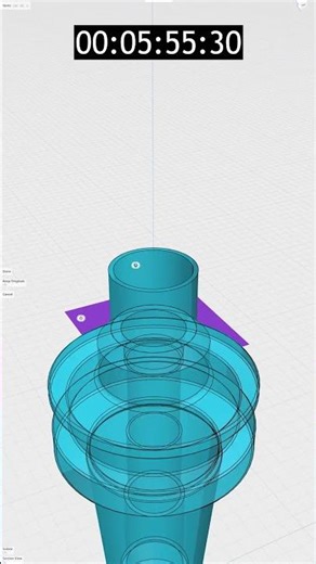 #Shorts ⏱️ Friday challenge: How fast can you model a CNC mill collet chuck? #shapr3d