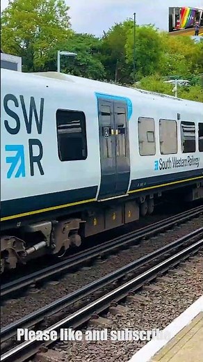 SWR Class 450 Non-Stop Through Ashford to London Waterloo | #Shorts