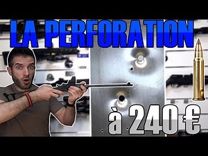 Le calibre le plus perforant dans la carabine Rimfire la moins chère, Little Badger 17 HMR VS 9mm !