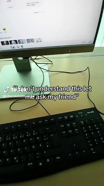A Humorous School Computer Incident