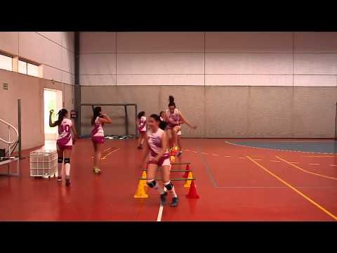 Entrenamiento Voleibol Infantil Fem