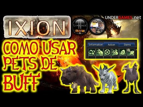L2Ixion. Como usar una Pet de Buff.