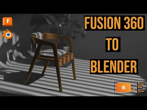 Fusion to Blender tutorial- How to import your Fusion model to Blender