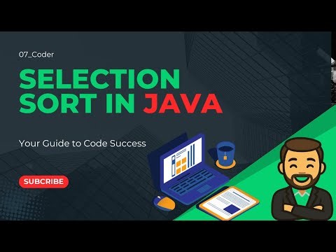 👉 Selection Sort Algorithm in Java | Step-by-Step Explanation with Code📌|| #SelectionSort #Java #DSA