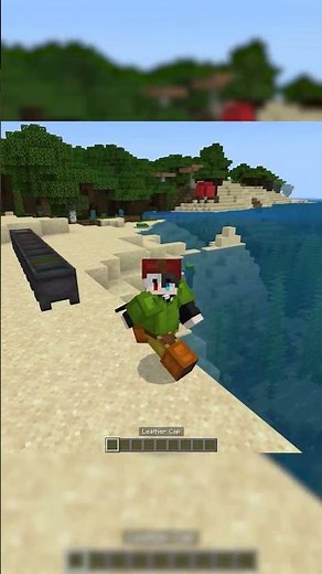 You can walk in VOID in Bedrock? #minecraft