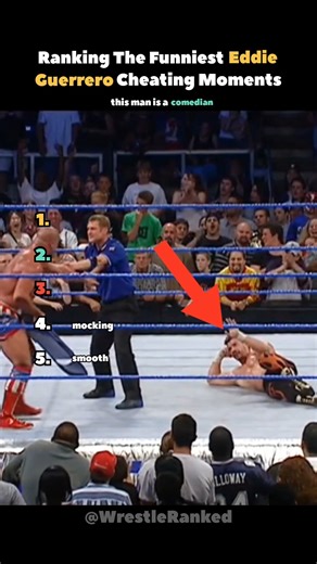 Ranking The Funniest Eddie Guerrero Cheating Moments