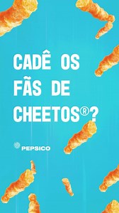 🔥 CHEETOS®️ Crunchy chegou para sacudir a sua rotina! 🌽 Essa super novidade está sendo produzida em nossa fábrica de Itu/SP. Sabe o que isso significa? Muito sabor e impacto positivo! 💚 Irritantemente irresistível, isso é muito @cheetos_brasil, isso é muito #PepsiCo! 😋 #CHEETOSCrunchy #Fábrica #ESG #Itu #PepsiCoItu #NovidadeChegou #PraTodoMundoVer: O vídeo está posicionado na vertical, possui fundo de cor azul clara e letras na cor branca. Na primeira cena, há unidades do novo CHEETOS®️ Crun