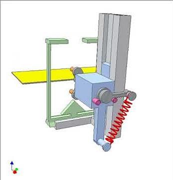 Linear reciprocation with one way interrupted 180 deg. rotation 4