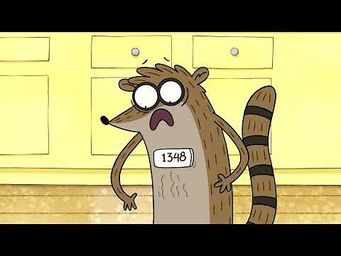 Regular Show - Rigby Turns into a House🏠