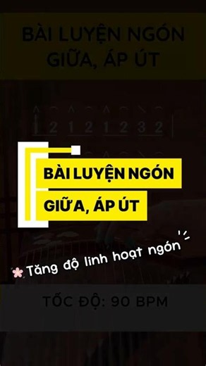 Bài luyện ngón giữa, ngón áp út || Tien Vivy Guzheng #shorts