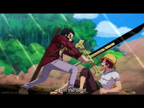 Mihawk Tells How He Defeated Shanks - One Piece