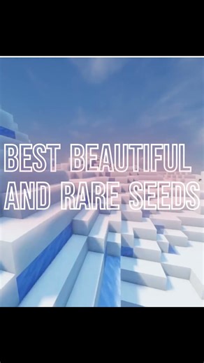 Best Beautiful And Rare Seeds #minecraft #seeds #bestseeds
