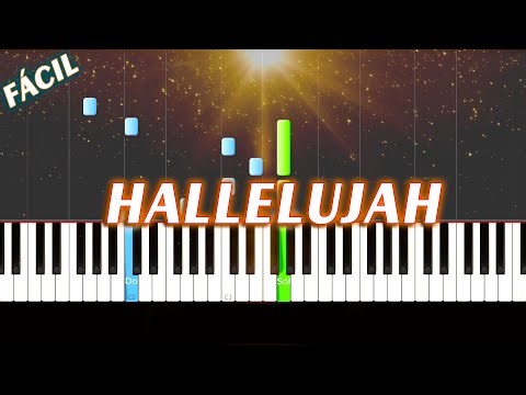 Hallelujah (Aleluya) / Piano Tutorial FÁCIL/ Notas Musicales