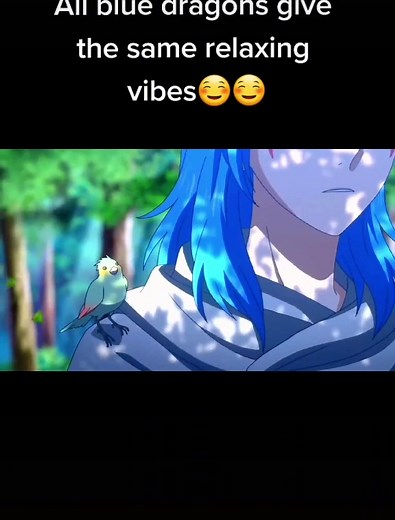 Blue Dragon Anime: All Blue Dragons Give Relaxing Vibes