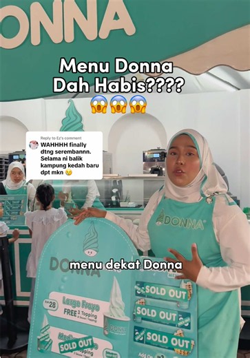 Replying to @Ez Orang Seremban jangan lepaskan peluang terakhir untuk datang ke booth Donna👀. 🎪🎪Fantastic Food Fest by KakNab 22.0🎪🎪 📍Dataran Centrio, Seremban 2 📆2/7/2026 - 5/7/2026 ⏰11 am - 12 am #fff #seremban #negerisembilan #fantasticfoodfestivalkaknab #foodie