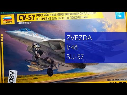 Zvezda 1/48 Su-57 (4824) Review