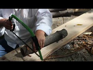 How To Make Rustic Furniture....... Picnic Table Legs