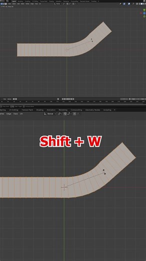 How to Bend Objects In Blender #blendertutorial #blender #infiflowtelugu