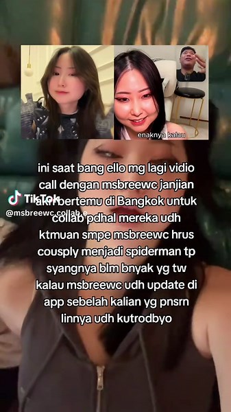 Collab Seru Ello Mg dan Msbreewc di Bangkok