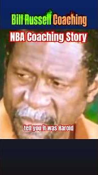 Bill Russell NBA Basketball Coaching Story