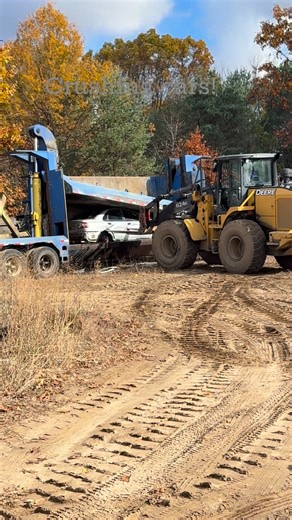 Crushing car! | A Team Auto Parts