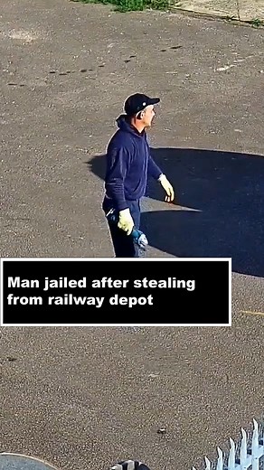 460K views · 1.7K reactions | Hoping to make a quick buck but now enjoying an extended stay behind bars  Frank Lane decided to steal metal from a railway depot in broad daylight and in full view of crystal-clear CCTV cameras臘 He's now been sentenced to 23 weeks imprisonment  Read the full story on the latest news section of our website  | British Transport Police | Facebook