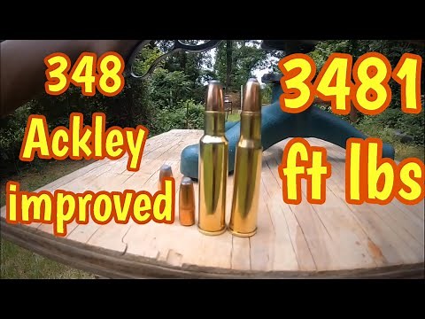 348 ackley improved using the 250 grain Barnes bullet, 71 Winchester