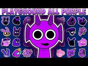 FNF Character Test | Gameplay VS My Playground | ALL Purple Test #5