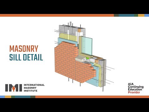 A.08 Masonry sill detail