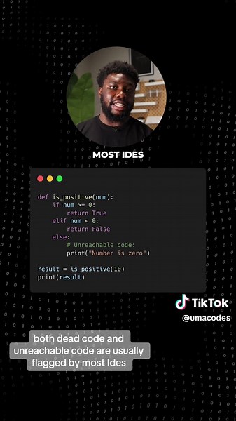 Here’s what Dead Code and Unreachable code are and how to avoid them! #codinglife #programming #webdevelopment #programmingtips #techtok #learntocode #fypシ゚viral