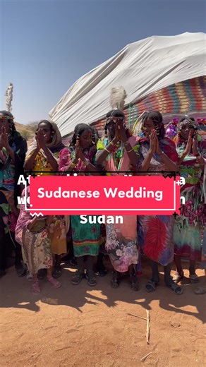 Traditional Sudanese Wedding Dance at a Hawazma Ceremony in Kordofan