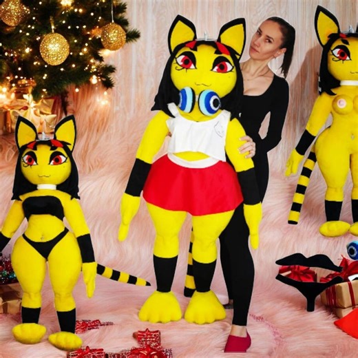 Ankha Animal Crossing Plush Doll: Handmade Soft Pillow Toy (15-80 Inch) - Etsy Canada