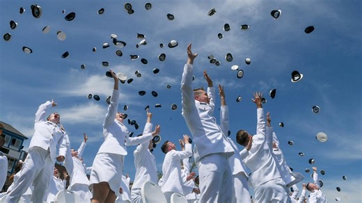 U.S. Coast Guard graduates new cadets, VP Harris gives keynote address