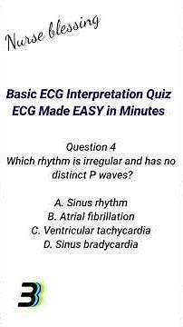Basic Ecg Interpretation Quiz. ECG made Easy in Minutes.