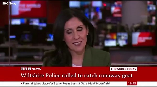 BBC newsreader goes viral again for bulletin sign-off