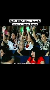 Throwback 👈2009 PMPC Star Awards honors Nora Aunor | Emmanuel Vayog