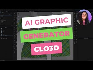AI Graphic Generator Clo3D Beginner Tutorial